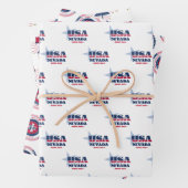 Nevada, 50 Staten, Liberty Bell Inpakpapier Vel (In situ)