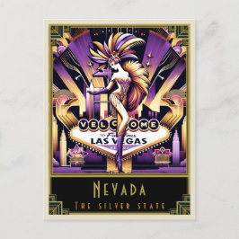 Nevada | Art. Deco Briefkaart