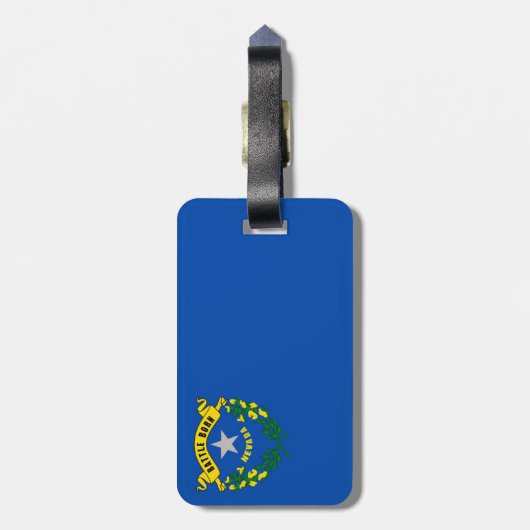 Nevada Bagagelabel (Achterkant verticaal)