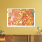 Nevada Basin Geological Canvas Afdruk (Insitu (Woonkamer))