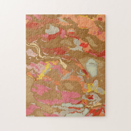 Nevada Basin Geological Legpuzzel (Verticaal)