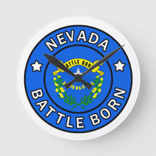 Nevada Battle Born Ronde Klok