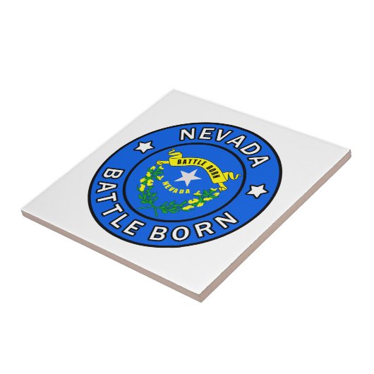 Nevada Battle Born Tegeltje (Zijkant)