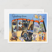 Nevada  Big Letters Briefkaart (Voorkant / Achterkant)