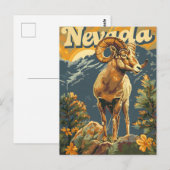Nevada Bighorn Sheep  Briefkaart (Voorkant / Achterkant)