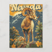 Nevada Bighorn Sheep  Briefkaart (Voorkant)
