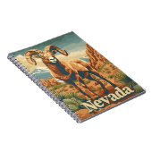 Nevada Bighorn Sheep Notitieboek (Rechterzijde)