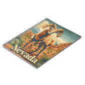 Nevada Bighorn Sheep Notitieboek (Linkerzijde)