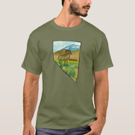 Nevada Bighorn Wildlife Desert Mountains T-shirt