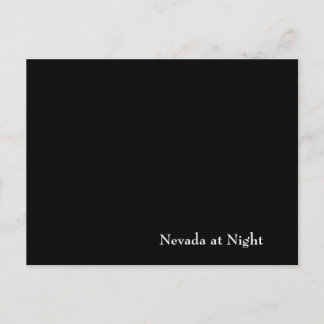 Nevada bij Night Briefkaart