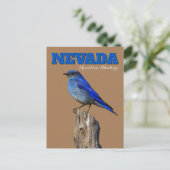 Nevada Bluebird Vertical Briefkaart (Staand voorkant)