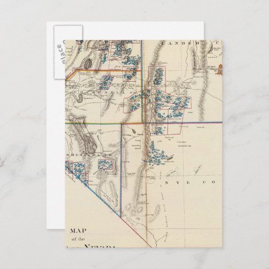 Nevada Briefkaart (Voorkant / Achterkant)