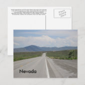 Nevada briefkaart (Voorkant / Achterkant)