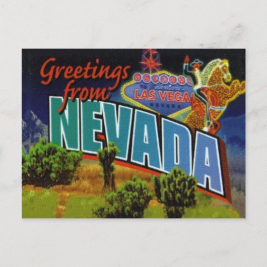 Nevada Briefkaart (Voorkant)