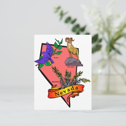 Nevada Briefkaart (Staand voorkant)