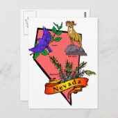 Nevada Briefkaart (Voorkant / Achterkant)