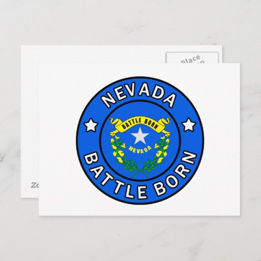 Nevada Briefkaart (Voorkant / Achterkant)