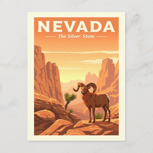  Nevada Briefkaart (Voorkant)