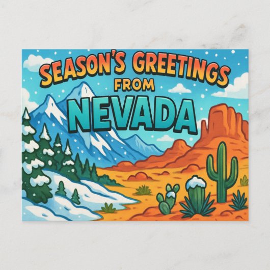 NEVADA-Briefkaart Briefkaart (Voorkant)