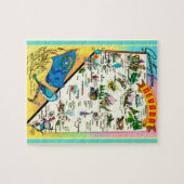 Nevada Briefkaart Kaart Jigsaw Puzzel (Horizontaal)