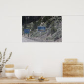 Nevada-Cailforinia Poster (Keuken)