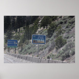 Nevada-Cailforinia Poster
