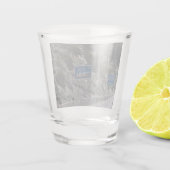 Nevada, Californië Border Shot Glass Shot Glas (Achterkant)