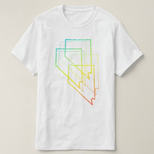 nevada chill blur t-shirt (Design voorkant)