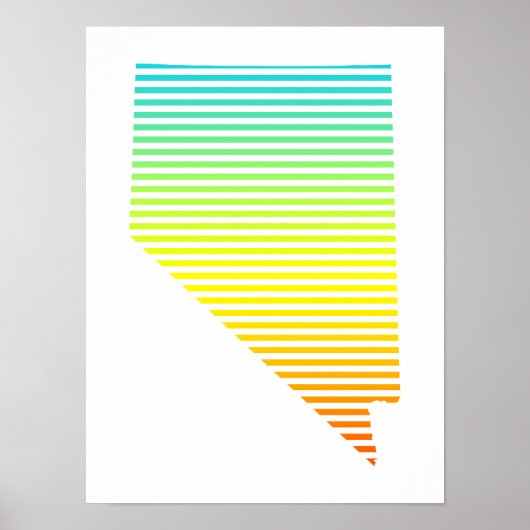 nevada chill fade poster (Voorkant)