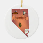 Nevada Christmas Tree Ornament (Voorkant)