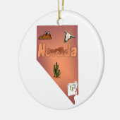 Nevada Christmas Tree Ornament (Links)