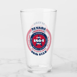 Nevada Circular Typography Design Glas