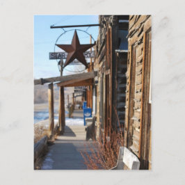 Nevada City Ghost Town Gebouw Bakkerij Briefkaart