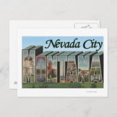 Nevada City, Montana Briefkaart (Voorkant / Achterkant)