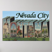 Nevada City, Montana Poster (Voorkant)