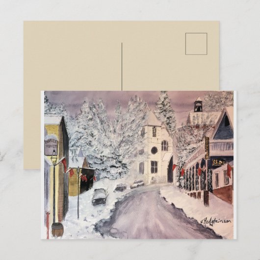 NEVADA CITY POST CARD BRIEFKAART (Voorkant / Achterkant)