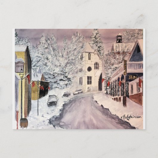 NEVADA CITY POST CARD BRIEFKAART (Voorkant)