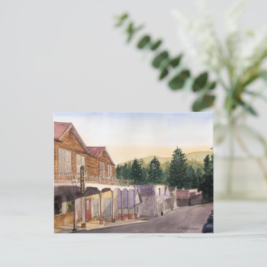 NEVADA CITY POST CARD BRIEFKAART (Staand voorkant)