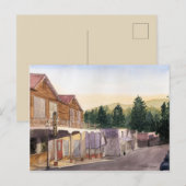NEVADA CITY POST CARD BRIEFKAART (Voorkant / Achterkant)