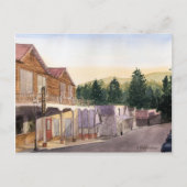 NEVADA CITY POST CARD BRIEFKAART (Voorkant)