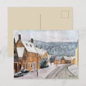 NEVADA CITY POST CARD BRIEFKAART (Voorkant / Achterkant)