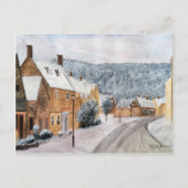 NEVADA CITY POST CARD BRIEFKAART (Voorkant)