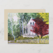 NEVADA CITY POST CARD BRIEFKAART (Voorkant / Achterkant)