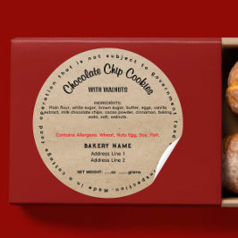 Nevada Cottage Law Etiket sticker