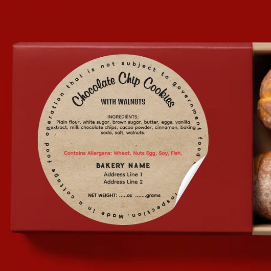 Nevada Cottage Law Etiket sticker