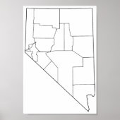 Nevada County's Lege overzicht (Voorkant)