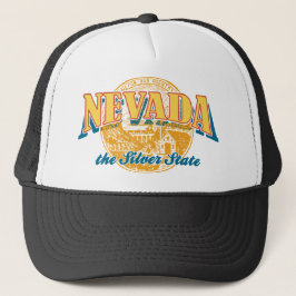 Nevada - de zilverstaat trucker pet