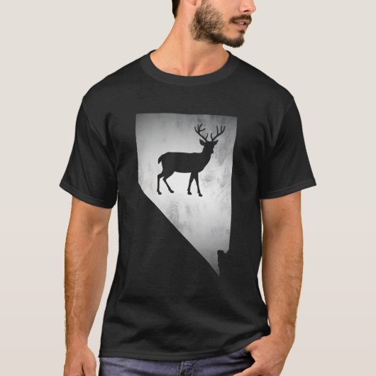 Nevada Deer Hunting T-shirt (Voorkant)