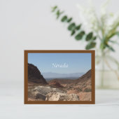 Nevada Desert Briefkaart (Staand voorkant)