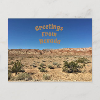 Nevada Desert Briefkaart